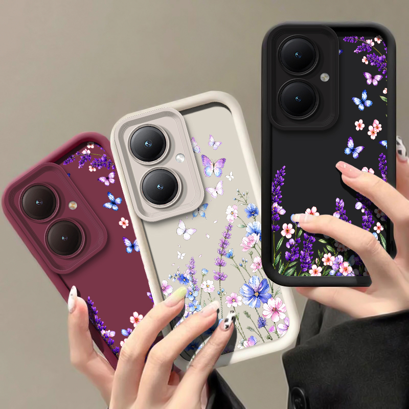 เคสโทรศัพท์ลายผีเสื้อลายลาเวนเ - Vivo Y28 บทวิจารณ์และราคา