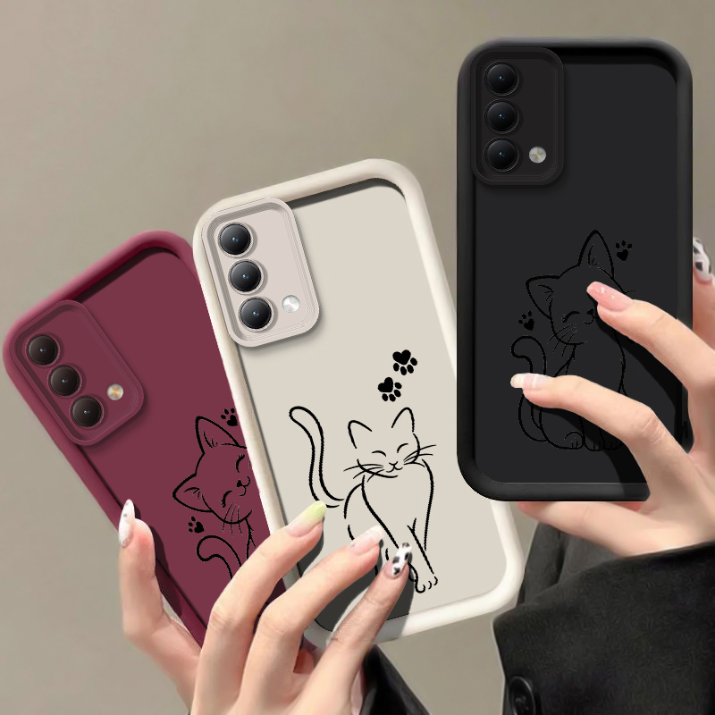 เคสโทรศัพท์ลายแมวน่ารักสีดำ สำ - Oppo A78 บทวิจารณ์และราคา