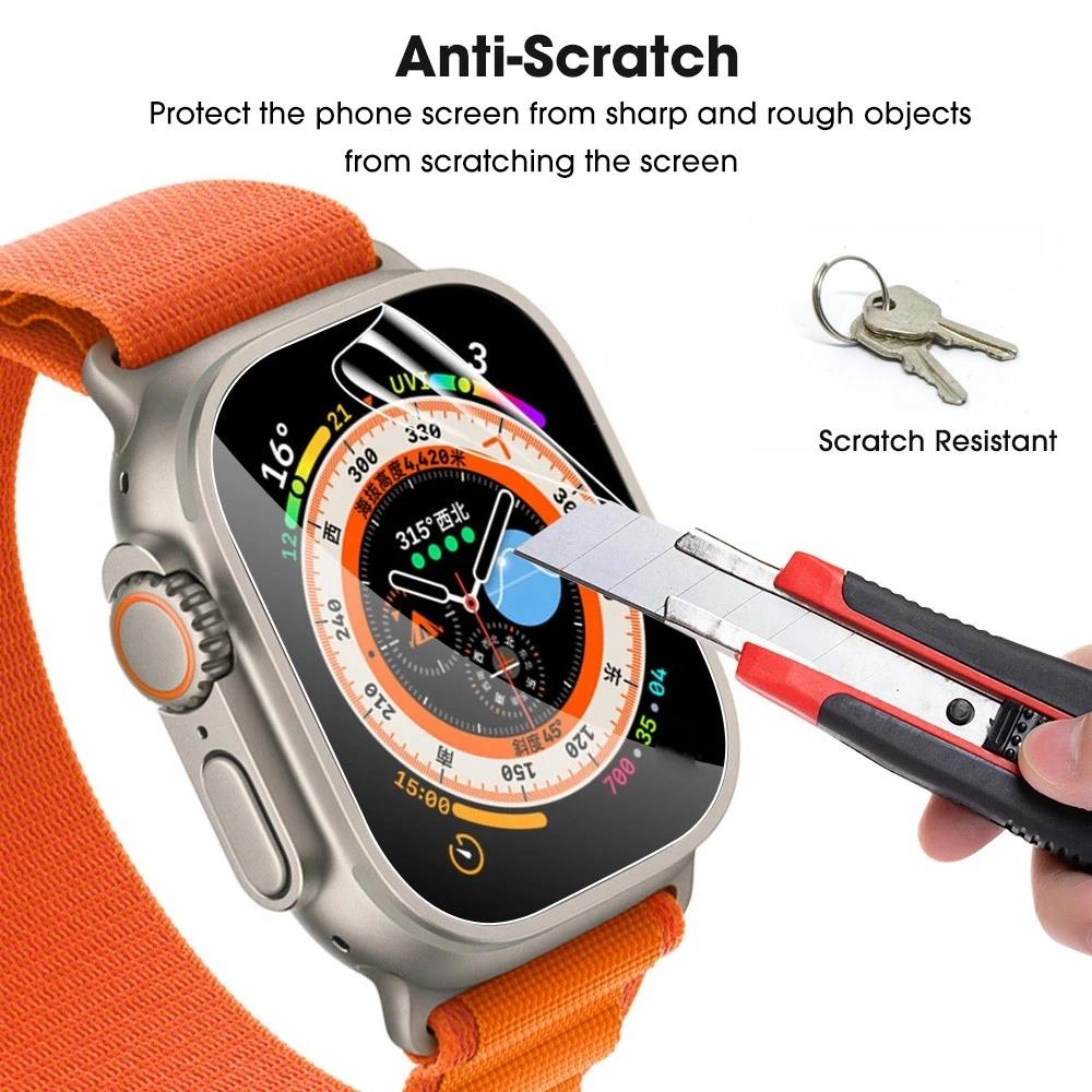 ฟิล์มกันรอยสำหรับ Apple Watch  - Smartwatch Screen Film บทวิจารณ์และราคา