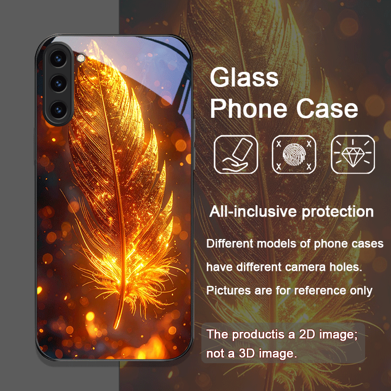 เคสโทรศัพท์กระจกนิรภัยลายขนนกฟ - Samsung Galaxy S25 บทวิจารณ์และราคา