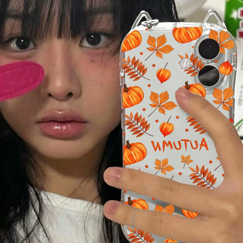 เคสโทรศัพท์ลายใบไม้ร่วงและฟักท - Apple Iphone 15 บทวิจารณ์และราคา