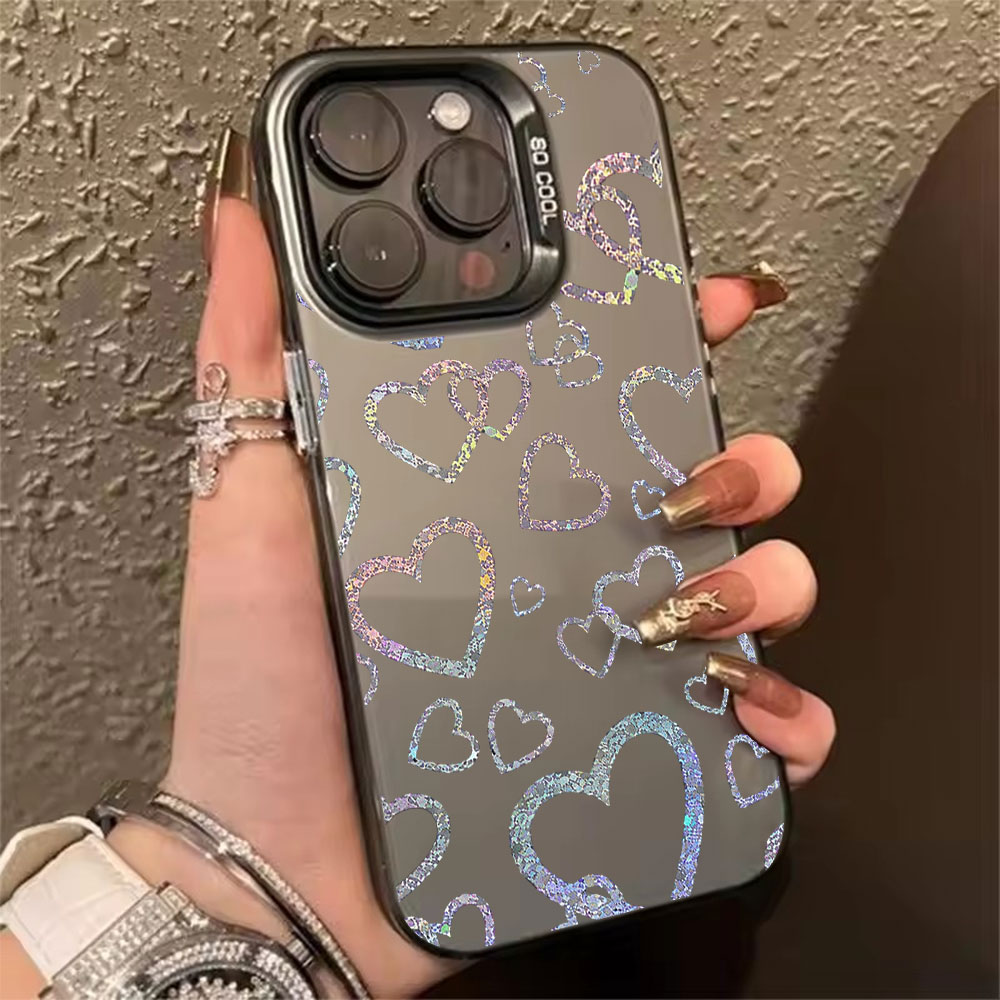 เคสลายหัวใจสีสันสดใส สำหรับ iP - Apple Iphone 15 บทวิจารณ์และราคา
